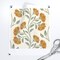 Folk Floral Sage Green Bohemian Boho Stripes Block Print Refined Elegant Flower Mustard Gold Beige Custom Printed Fabric by Spoonflower Various Fabrics by the Yard or Fat Quarter